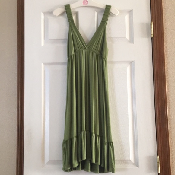 NWOT Anthropologie Ophelia Sage Midi Dress - Picture 11 of 14